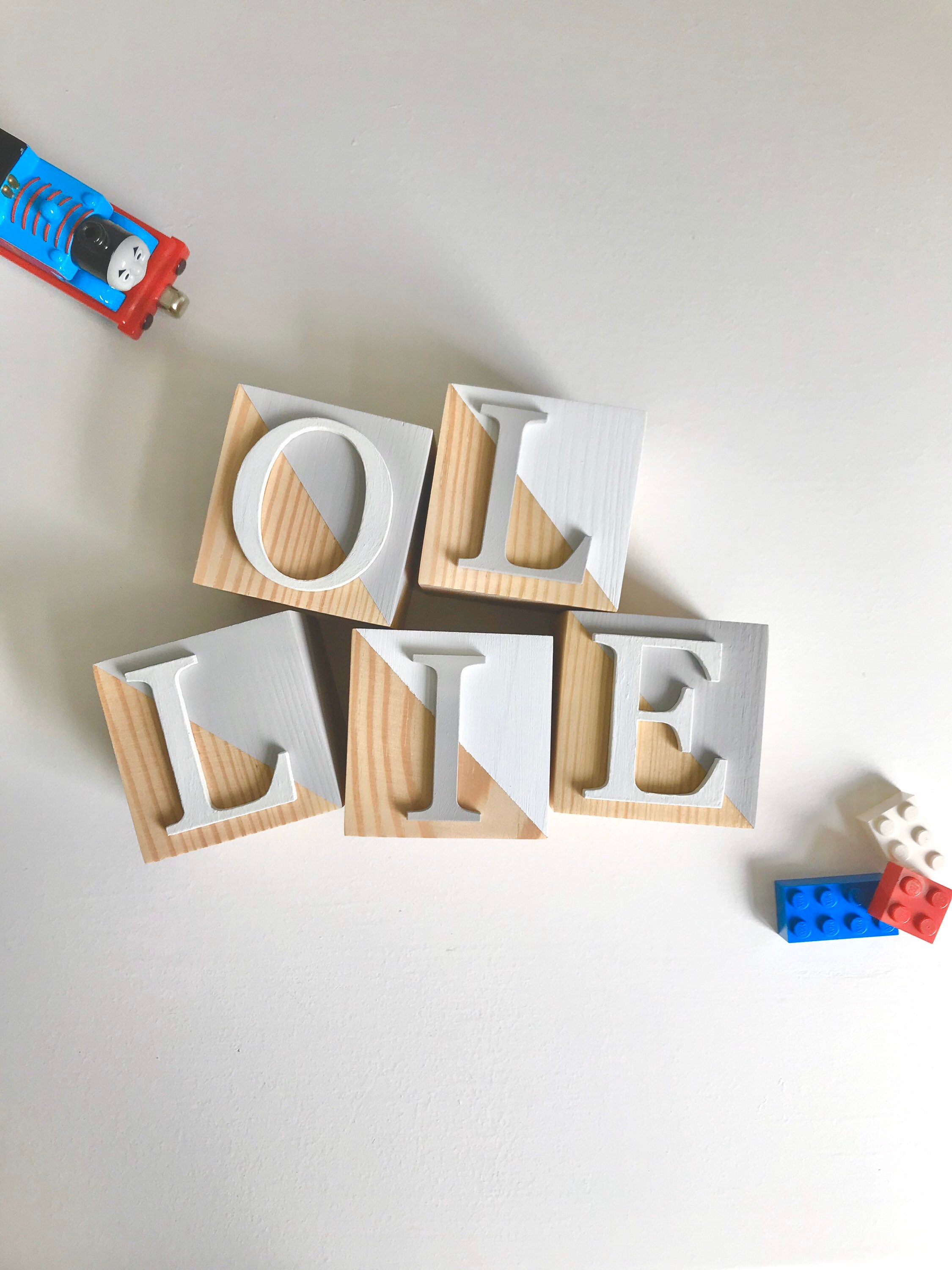 Custom Baby Name Baby Blocks Baby Name Blocks Baby Shower Etsy