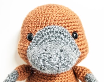 PATTERN: Phil Youngplatypus Amigurumi, platypus, platypus amigurumi. platypus toy