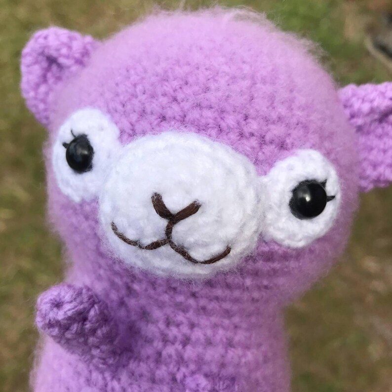 PATTERN: Fifi The Fluffy Alpaca image 2