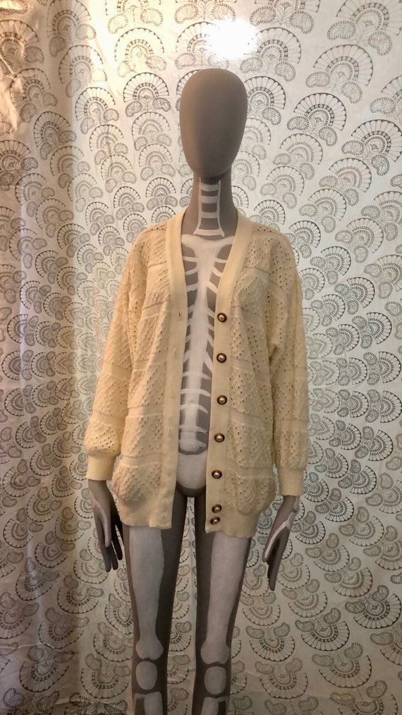 Oversized cardigan