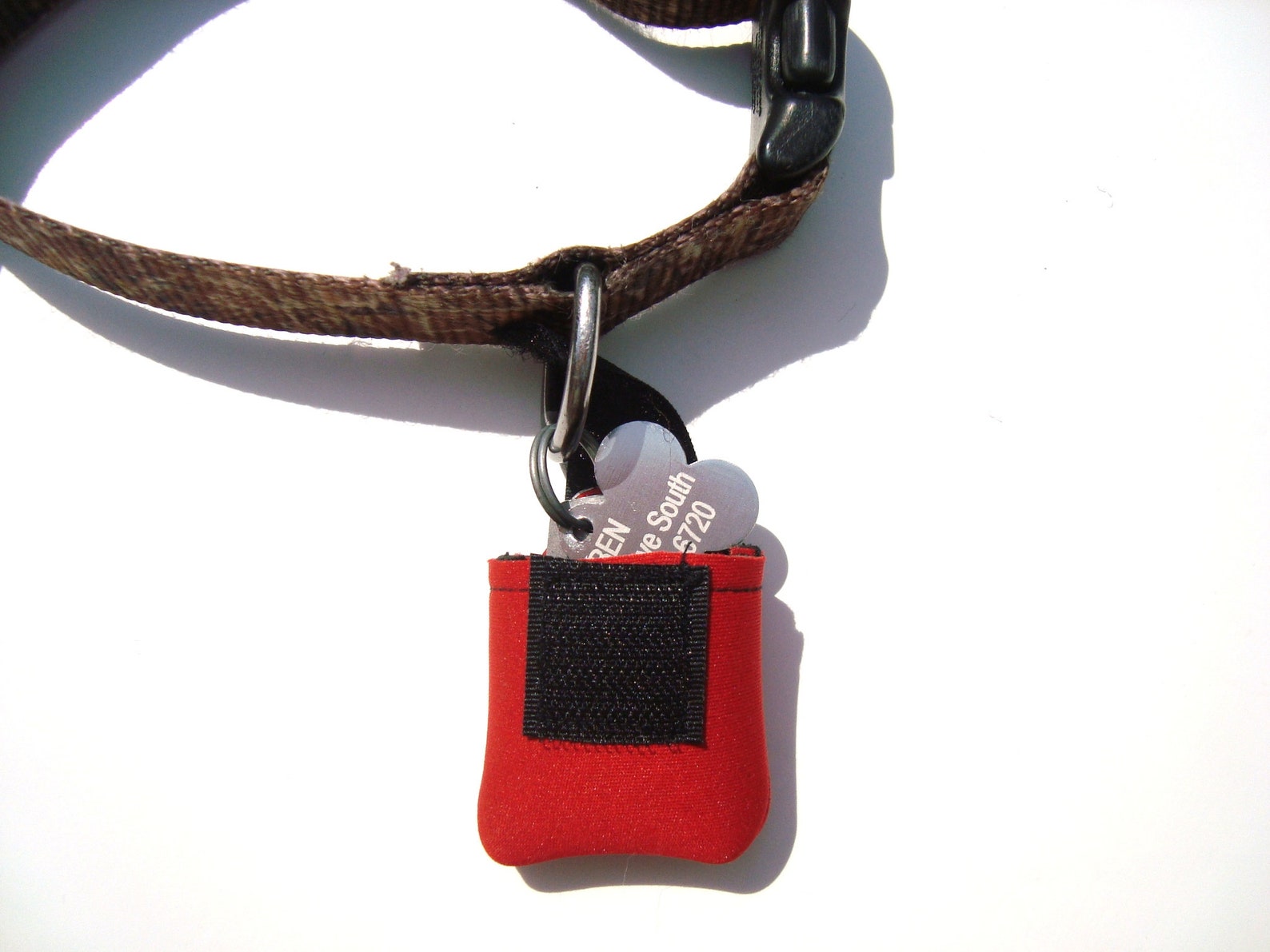 Pet Tag Silencer Dog Tag Pouch Dog Tag Holder Dog ID Tag Etsy