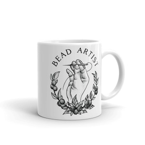 Bead artist mug