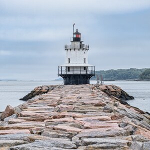 Spring Point Light House, South Portland, Maine.