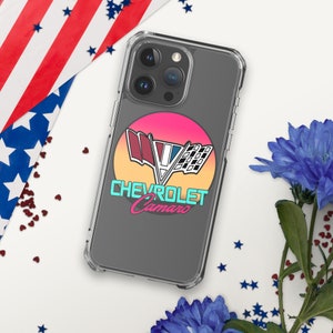 Chevy Camaro Retro Logo Clear Case for iPhone®