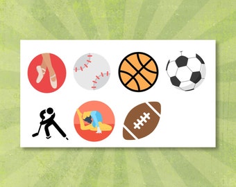 Sports Digital Sticker Pack