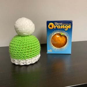 Chocolate orange Hat cover - Green