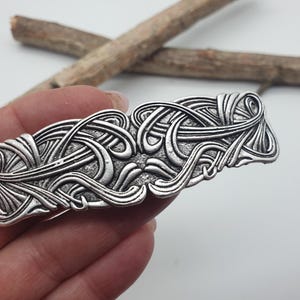 Viking Hair Clip, Nordic Hairpin, Norse Hair, For Women, Hair Accessories/Viking Jewelry/Celtic/Jormungandr/World Serpent/Midgard Snake/Gift