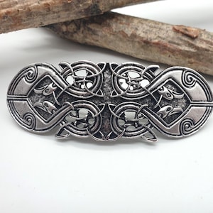 Viking Hair Clip, Nordic Hairpin, Norse Hair, For Women, Hair Accessories/Viking Jewelry/Celtic/Jormungandr/World Serpent/Midgard Snake/Gift
