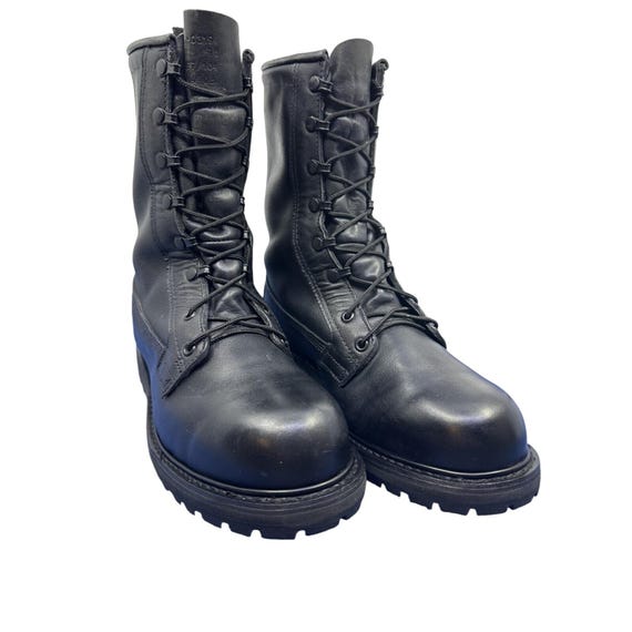 Bates Gore-tex Infantry Combat Boots Size 13.5 NARROW Vibrant Sole 