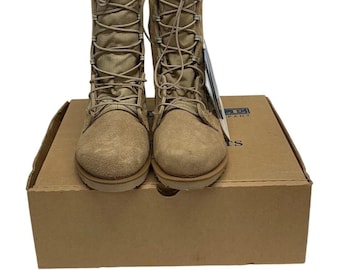 Men\'s Belleville Tactical Suede Lace-Up Boots - Brown/Green. Size 7.5R s-l400.jpg main image 3