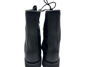 Addison Shoe Company Military Combat Boot 9R Black Steel Toe  display picture 2