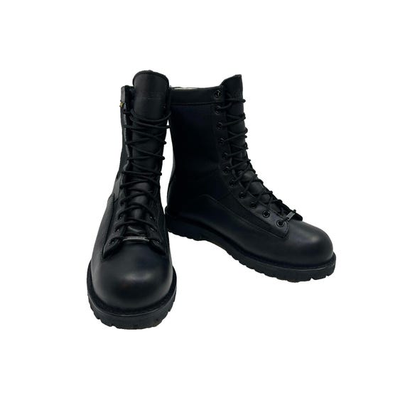 Bates Mens Leather Combat Boots Lace-up Gore Tex Size 8.5 US  display picture 3