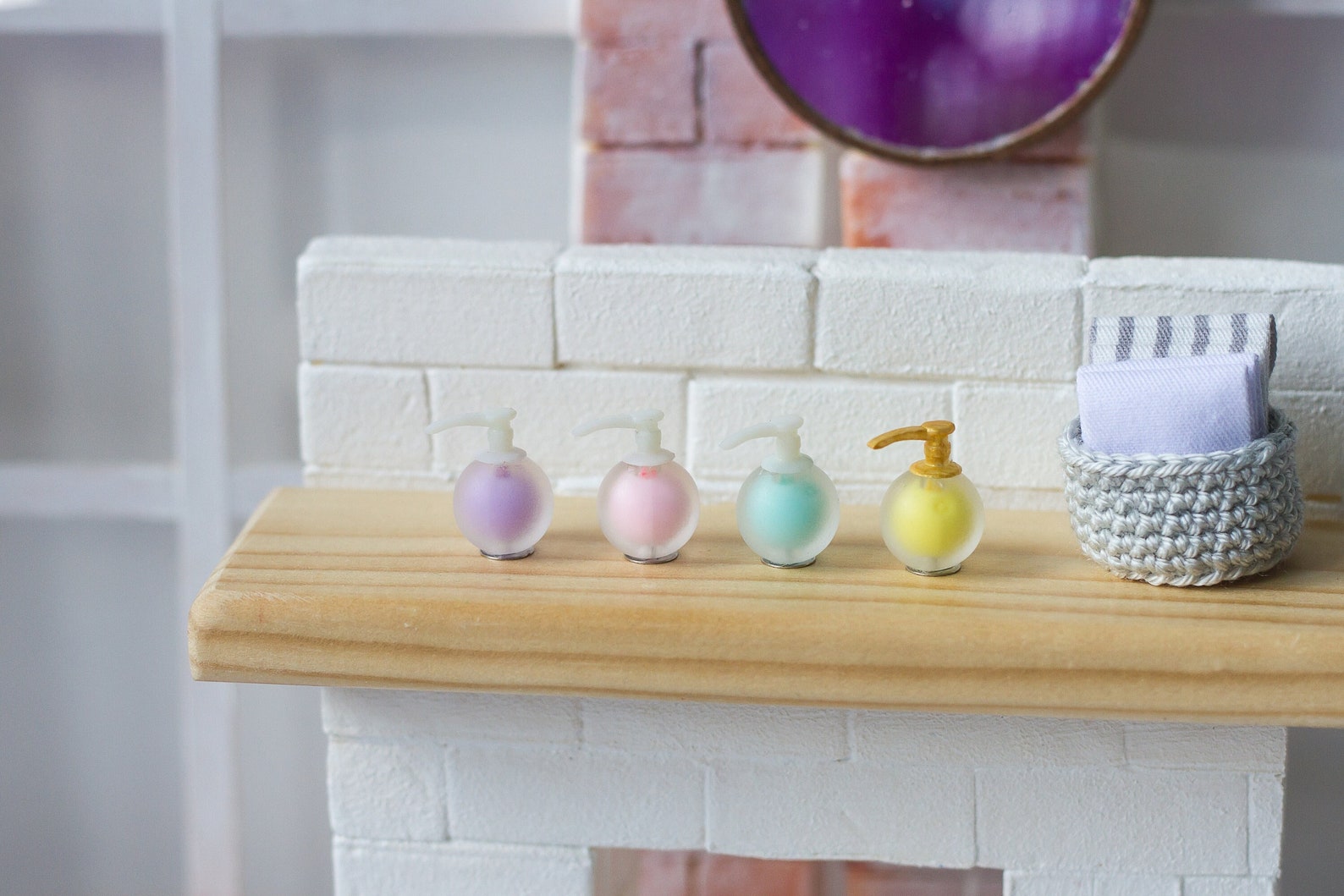 DollHouse miniature Soap Pump 112th Scale Miniature bath Etsy