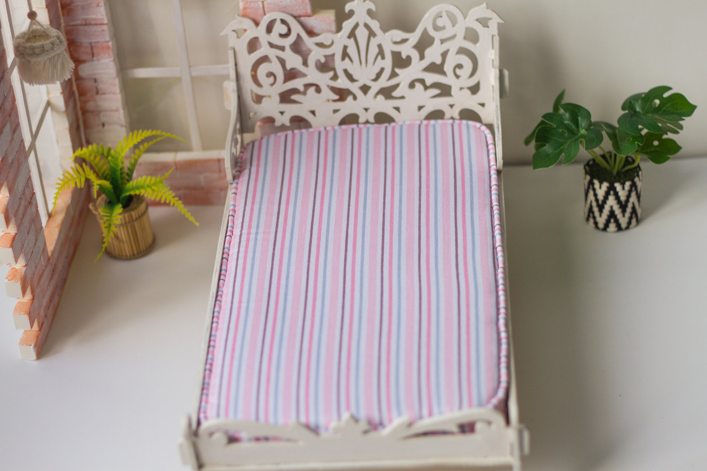 Miniature mattress 1/6 scale doll mattress of cotton. Etsy