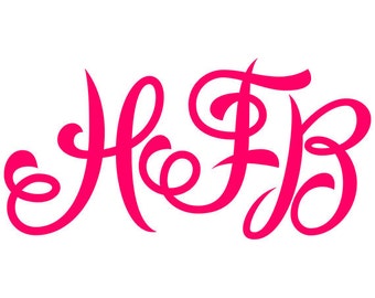 Monogram SVG Font No. 104