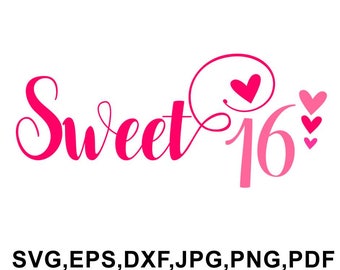 Free Free 82 Free Sweet 16 Svg SVG PNG EPS DXF File