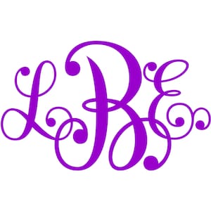 Monogram SVG  Font  No. 20