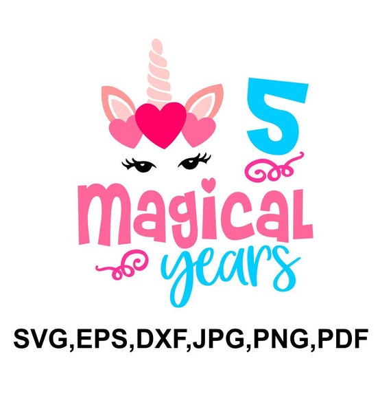 Free Free 5Th Birthday Unicorn Svg Free 112 SVG PNG EPS DXF File