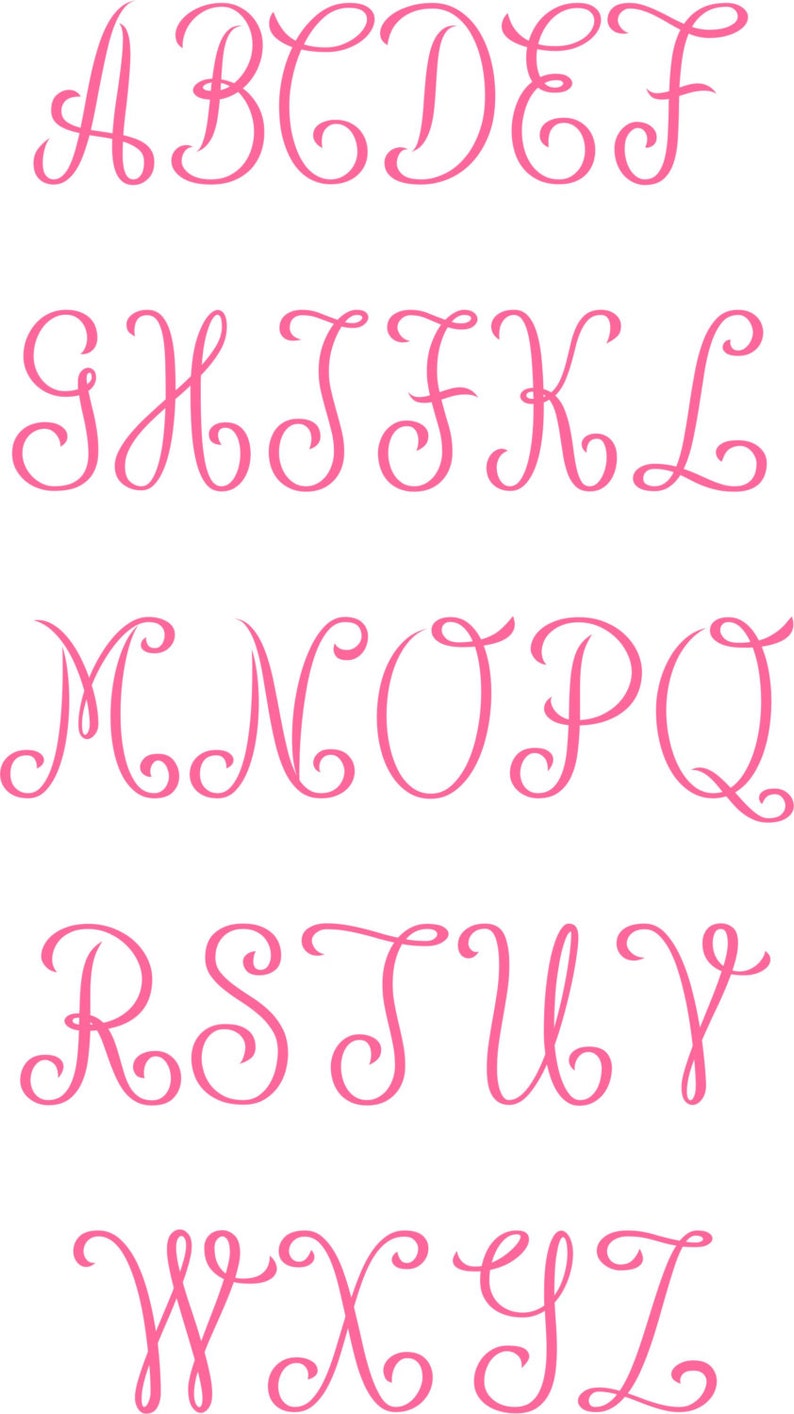 Monogram SVG Font No. 01 image 2