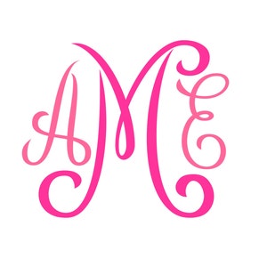 Monogram SVG  Font  No. 01