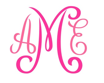 Monogram SVG  Font  No. 01