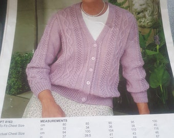 Bendigo Woollen Mills 8ply knitting patterns bundle 5 patterns