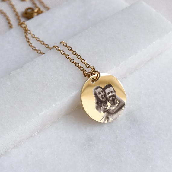 Engraved Photo Charm In Sterling Silver Fits Pandora