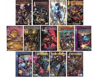 Wetworks 13 Issue Lot  <>  # 1, 2, 3, 4, 5, 6, 7, 8, 16, 17, 41, 42, 43 <>  Image Comics  <>  1994