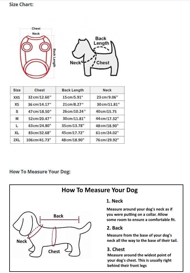 Small Dog Coat Knitting Pattern. PDF Instant Download. Etsy UK