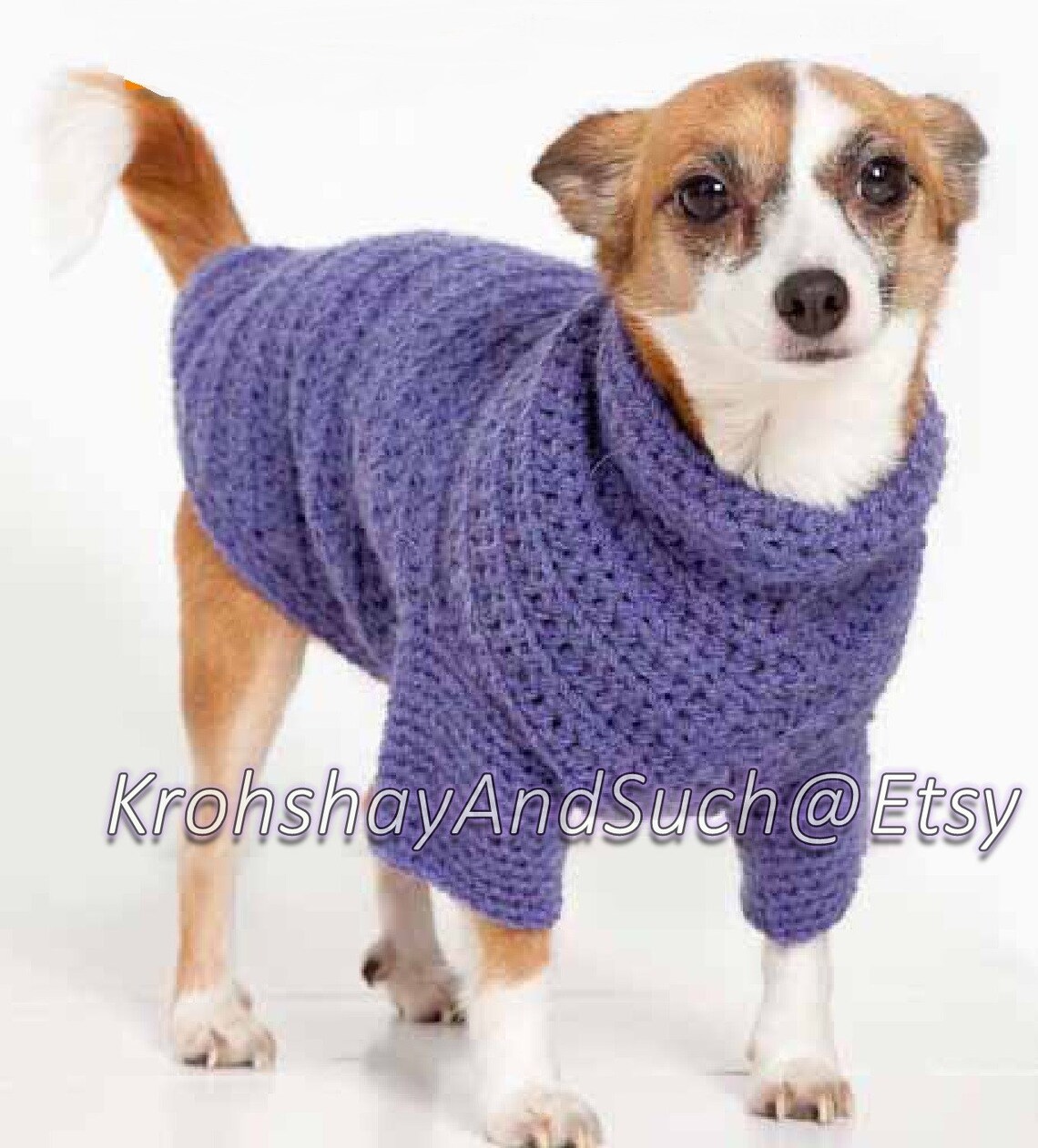 Dog Coat Crochet Pattern. PDF Instant Download. Etsy