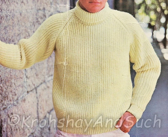 Mens Sweater Sizes 36-48/91-122cm 