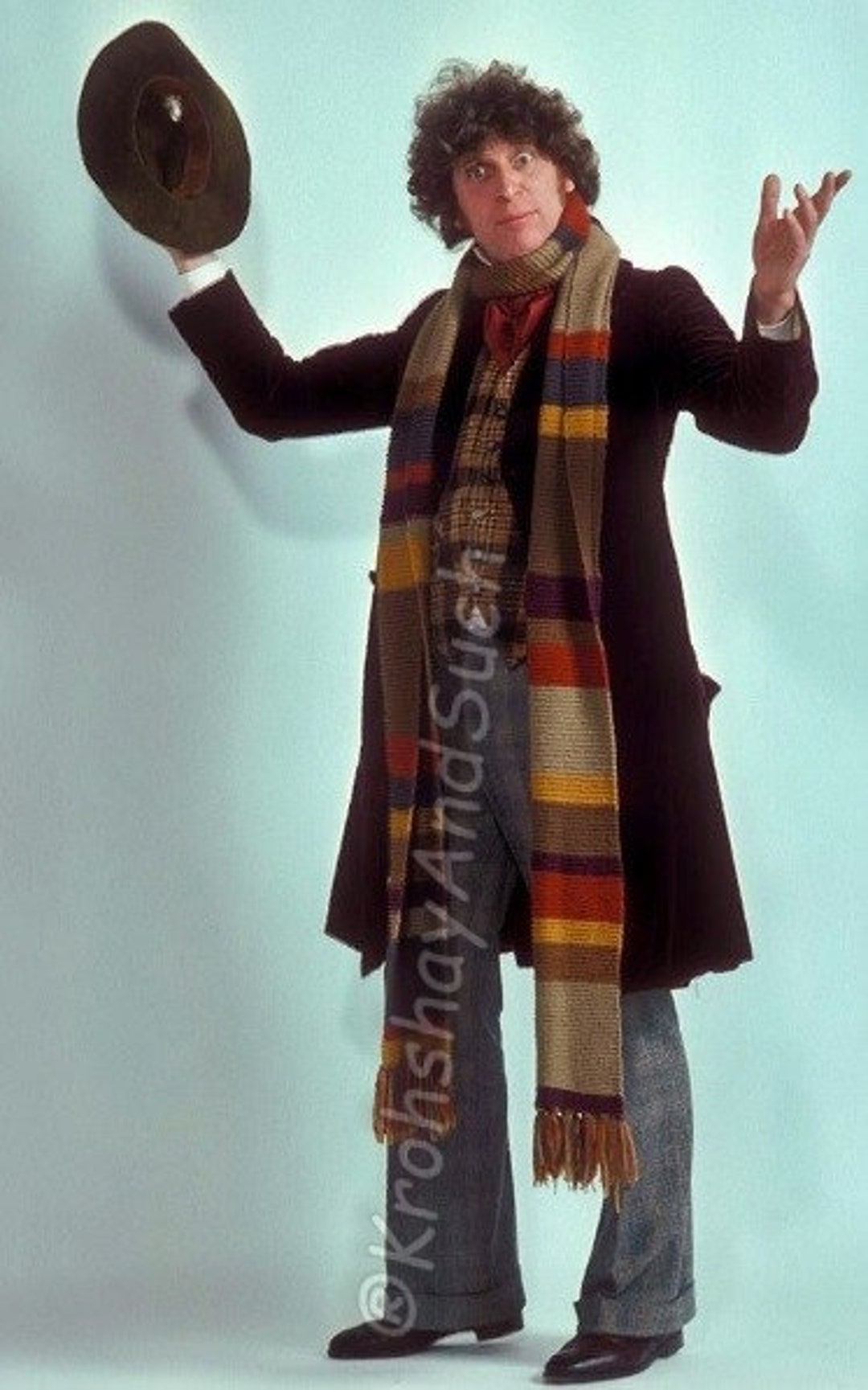 Dr. Who Scarf Tom Baker Pattern Re-Created By - Etsy España