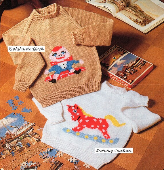 Childrens Sweater Humpty Dumpty and 