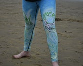 Mermaid Babe Yoga Pants L...