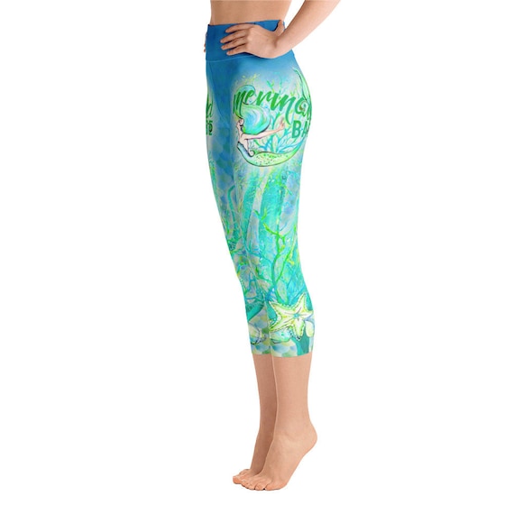 mermaid yoga pants