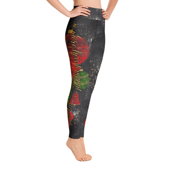 holiday yoga pants