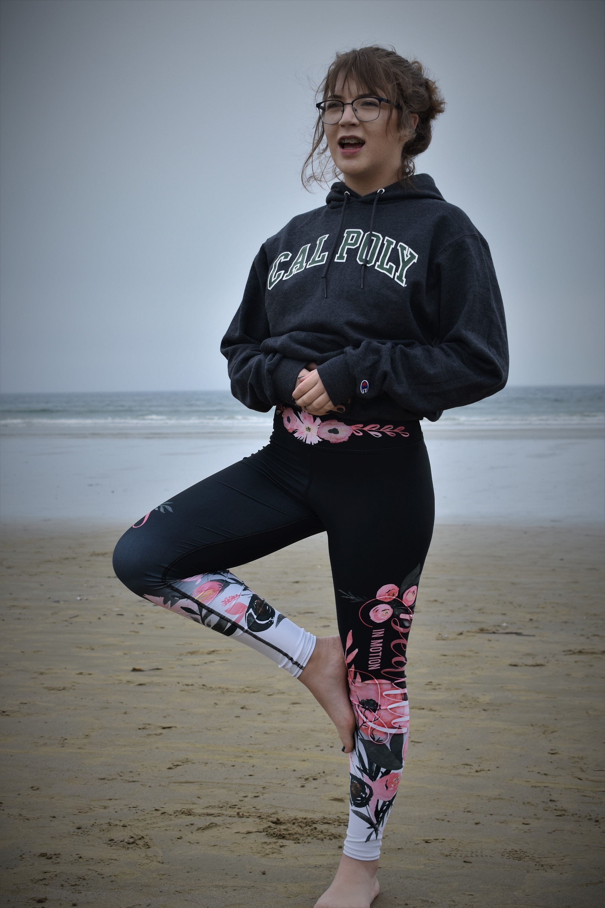 Womens Yoga Pants Beauty in Motion Pink 