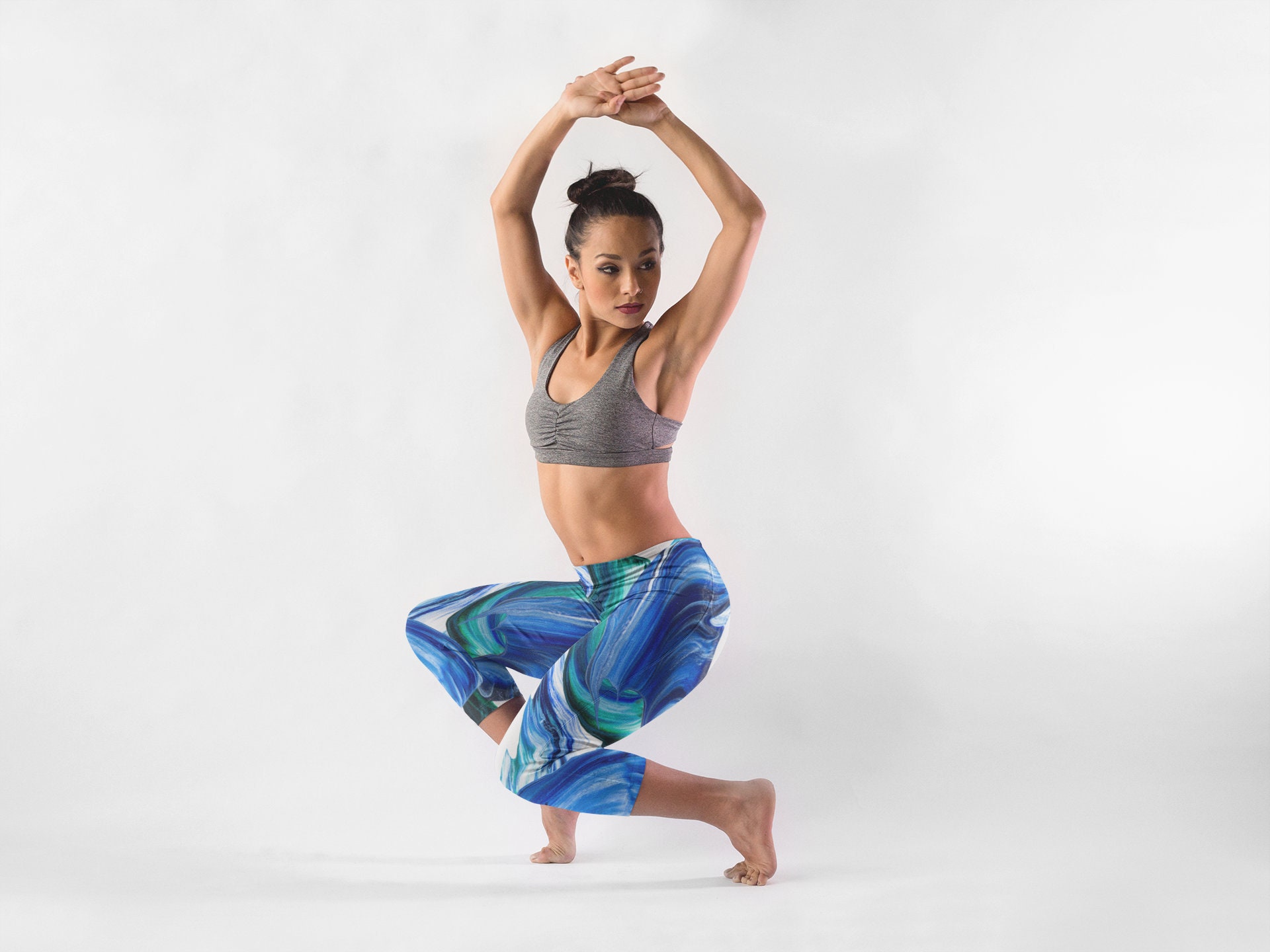 Cobalt Blue Yoga Pants