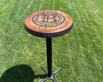 Pub Table 42" Tall - Laser Engraved