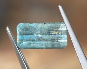 3.59ct Natural aquamarine beryl from Madagascar