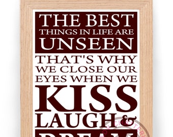 The Best Things in Life Printable Art, Wall Art