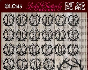 LC145 - Geweih Alphabet
