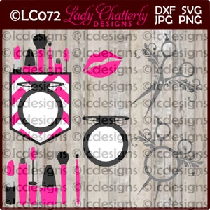 LC072 - Beauty Icons Faux Pocket Designs