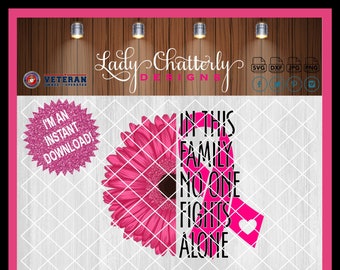 PINK Awareness In this Family No one Walks Alone, Fights Alone