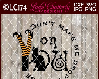 LC174 Drop a House on you SVG