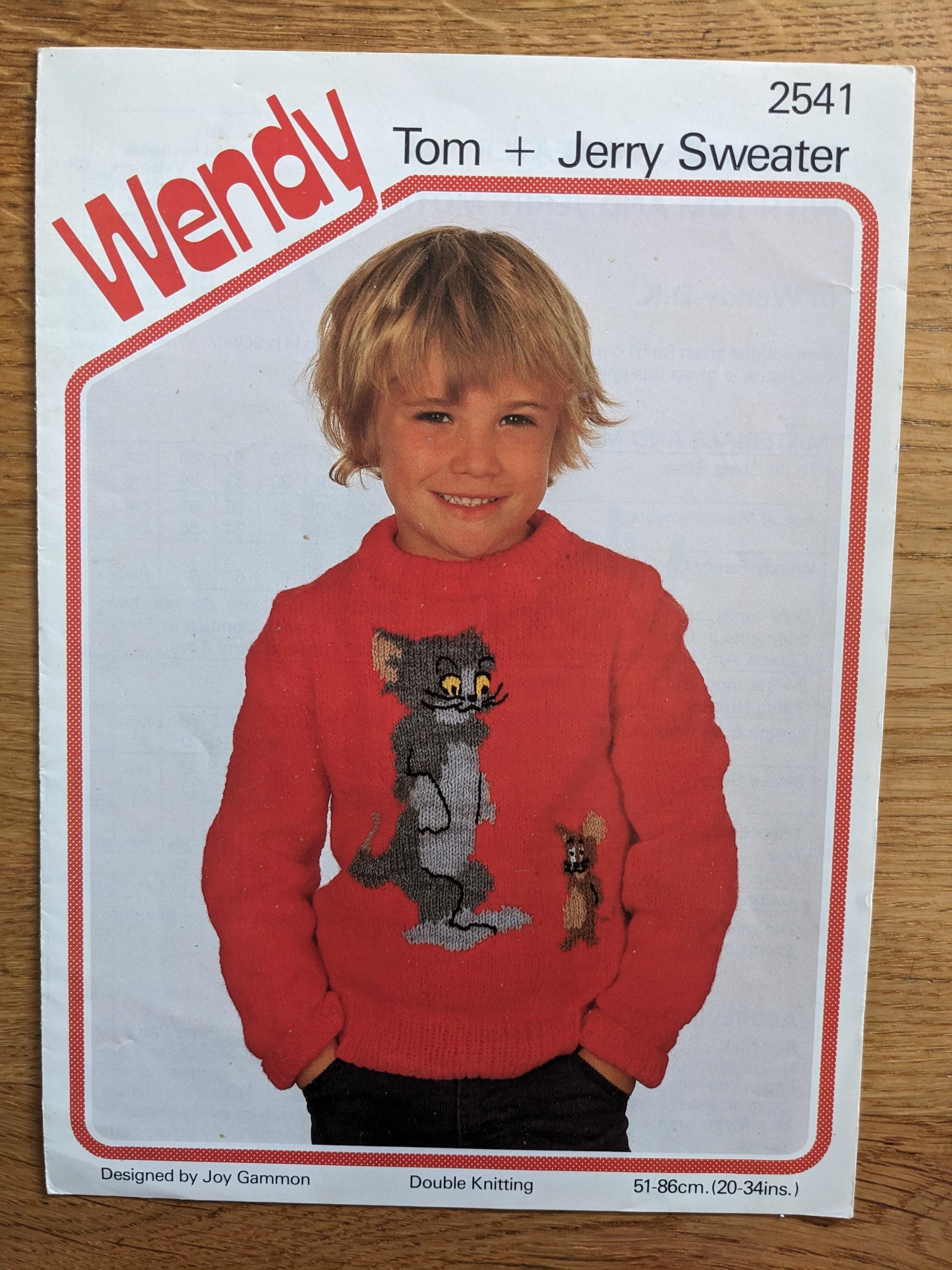 Tom jerry sweater - Etsy 日本