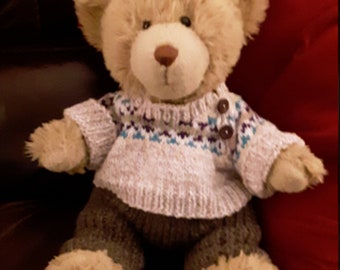 tesco teddy bear jumper