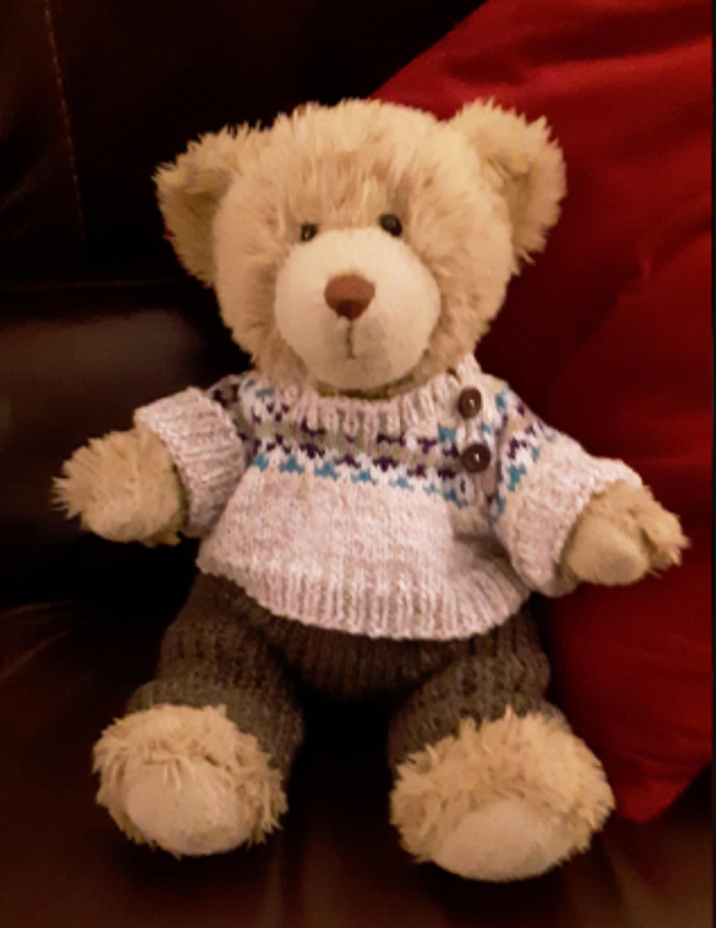 Teddybär - Kissenteddybär mit Hose