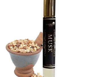 Organic Musk Perfume Oil, Vegan Perfume, Gift Idea