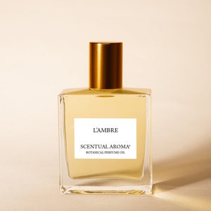 L'Ambre Botanische parfumolie. Biologisch amberparfum, veganistisch parfum